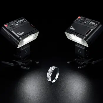 Godox 12W Macro Flash MF12,2.4G Wireless Control,TTL/M Mode,Built-in 3.7V/6.29W Lithium Battery As an Off-Camera TTL Flash detail image