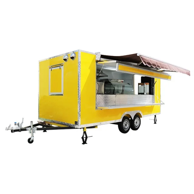 Professional Ce Approved Automatic Electric Food Truck For Sale/at Food