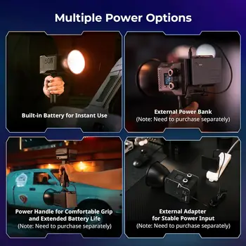 SmallRig RC 60C RGB LED Video Light -4810 detail image