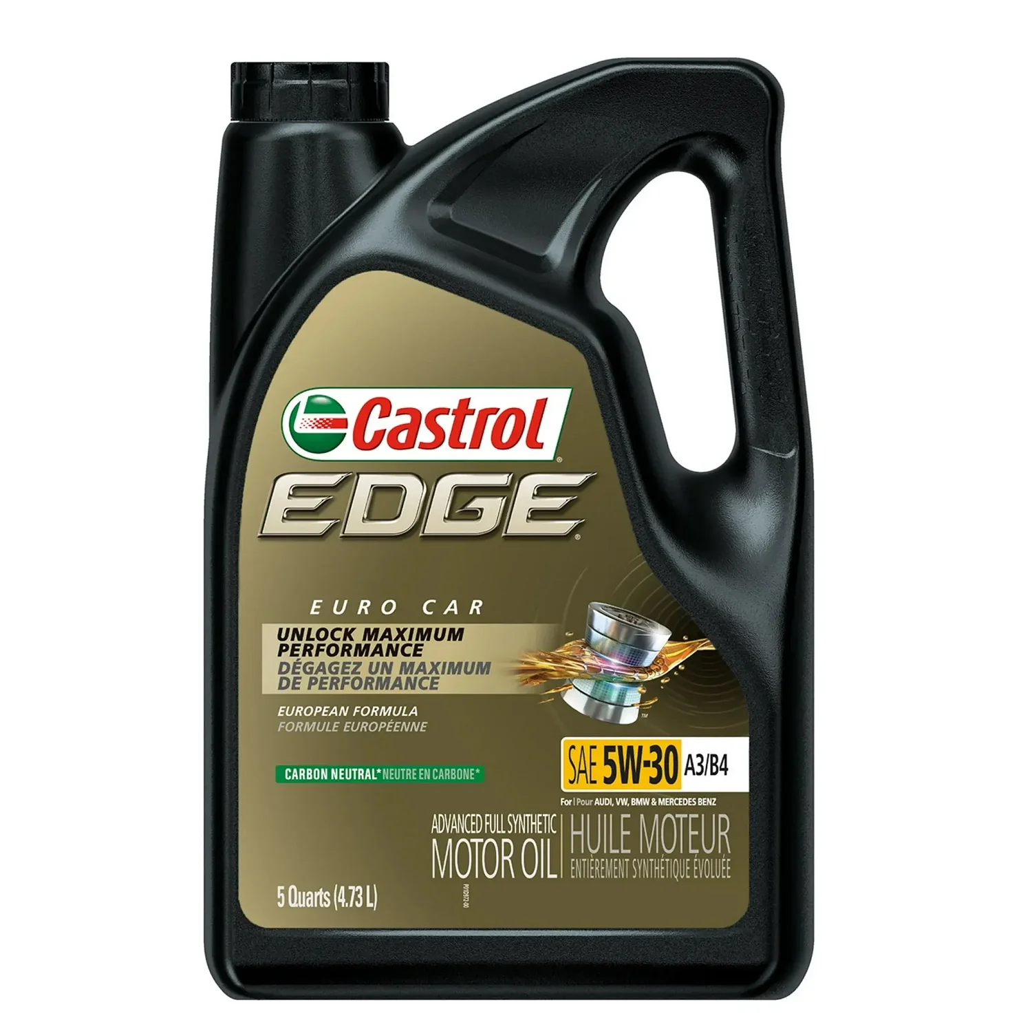 Castrol Edge Euro 5w-30 A3/b4 European Advanced Full Synthetic Motor ...