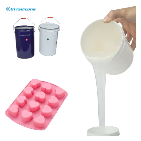 Food Grade Soft Mold Silicone Rubber for Making Candy Mold Rtv-2 Silicone Rubber