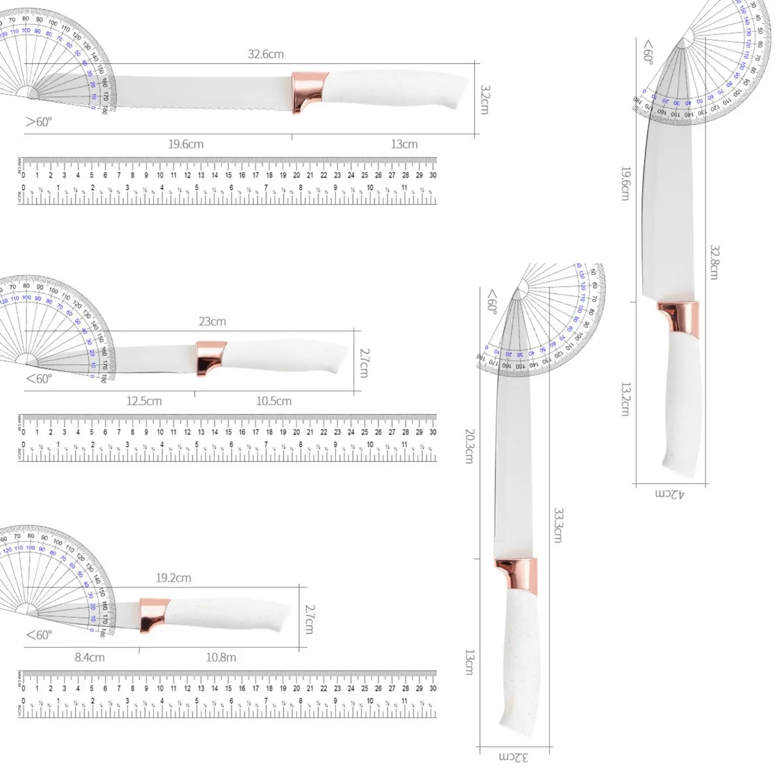 19pcs In 1 Household Luxury Serving Small Cooking Silicone Utensils