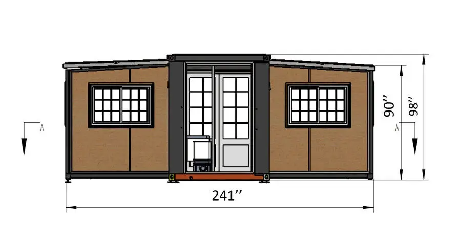 Prefabricated Tiny Home For Sale