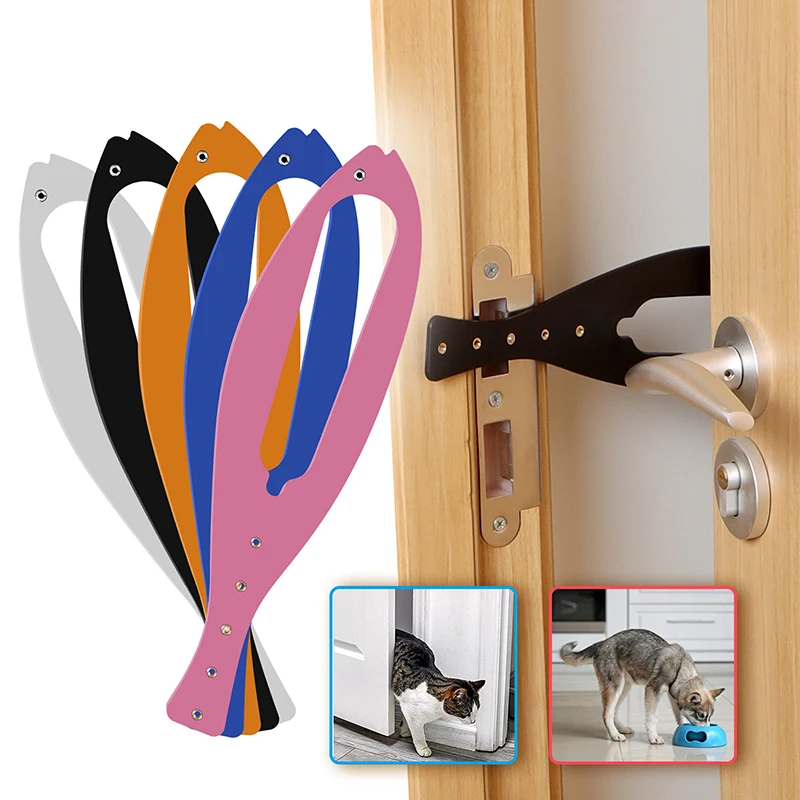 Cat Door Latch Pet Door Holder Latch For Cats Adjustable Strap Door Stopper Or Pets Easy Entry