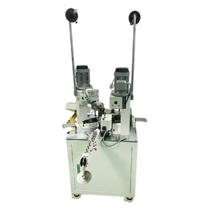 Multifunctional Automatic Pre-insulated Single Double Head Two End Terminal Crimping Machine Wire Cutting Stripping Machine