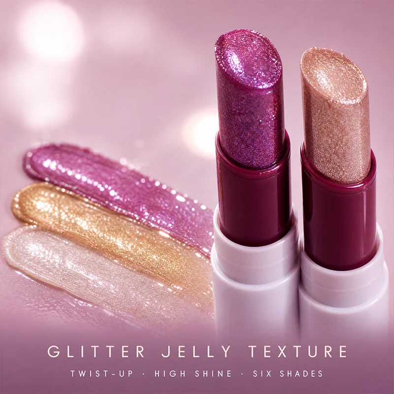 product jelly eyeshadow stick glitter eye makeup pen with twist up design for daily party and festival looks private label-3
