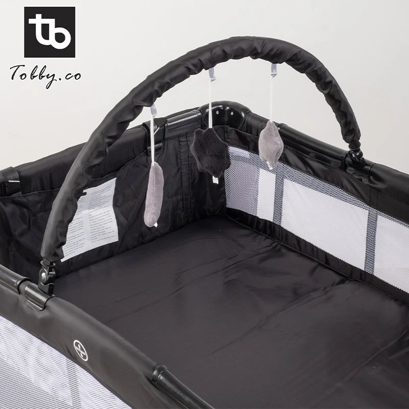 High Performance MY DEAR Multifunction Baby Playpen With Side Slide Door Well-suit for Newborn to 6 Months Old Baby