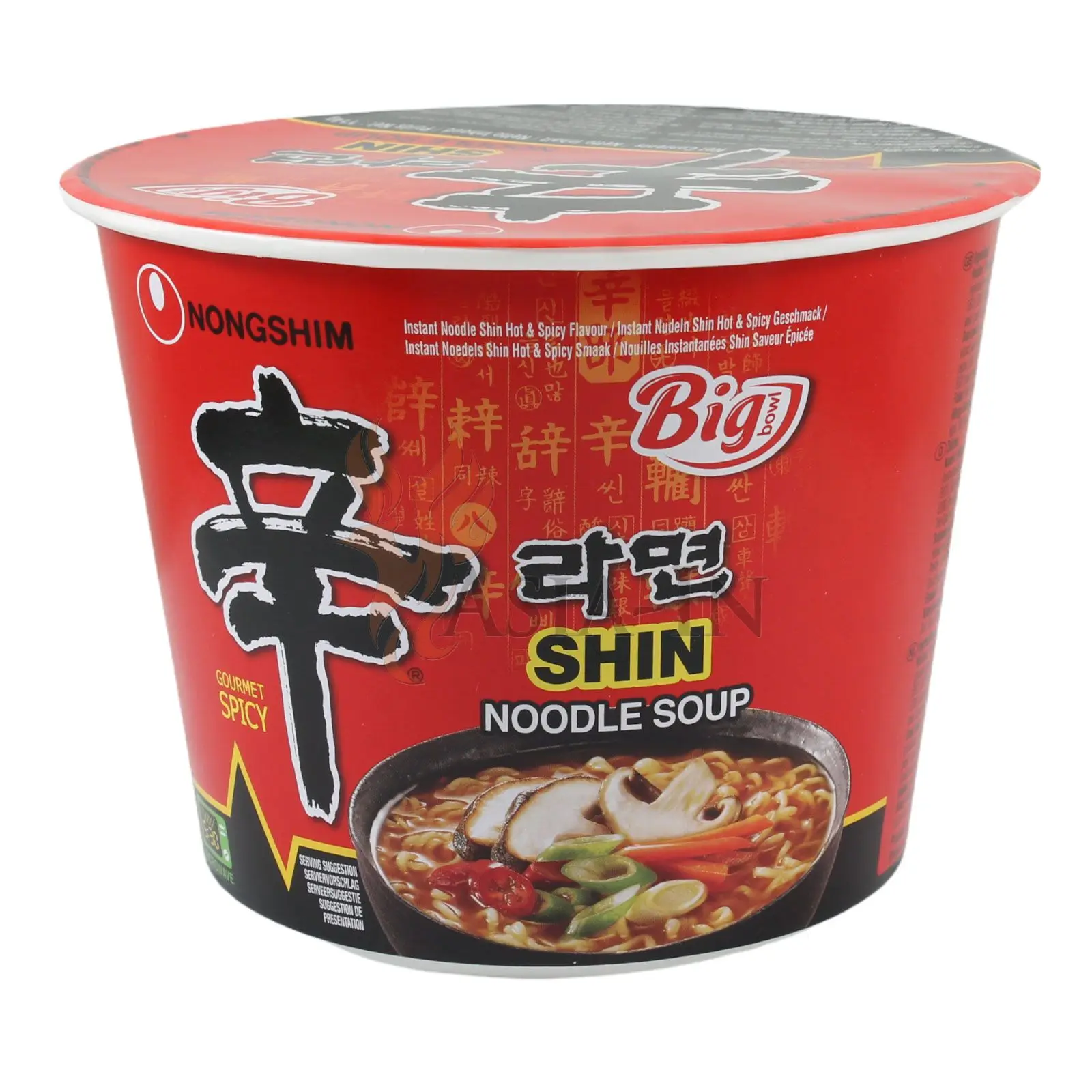 Nongshim Shin Ramyun Noodle Cup 68 Gr Korean Ramen Instant Noodles