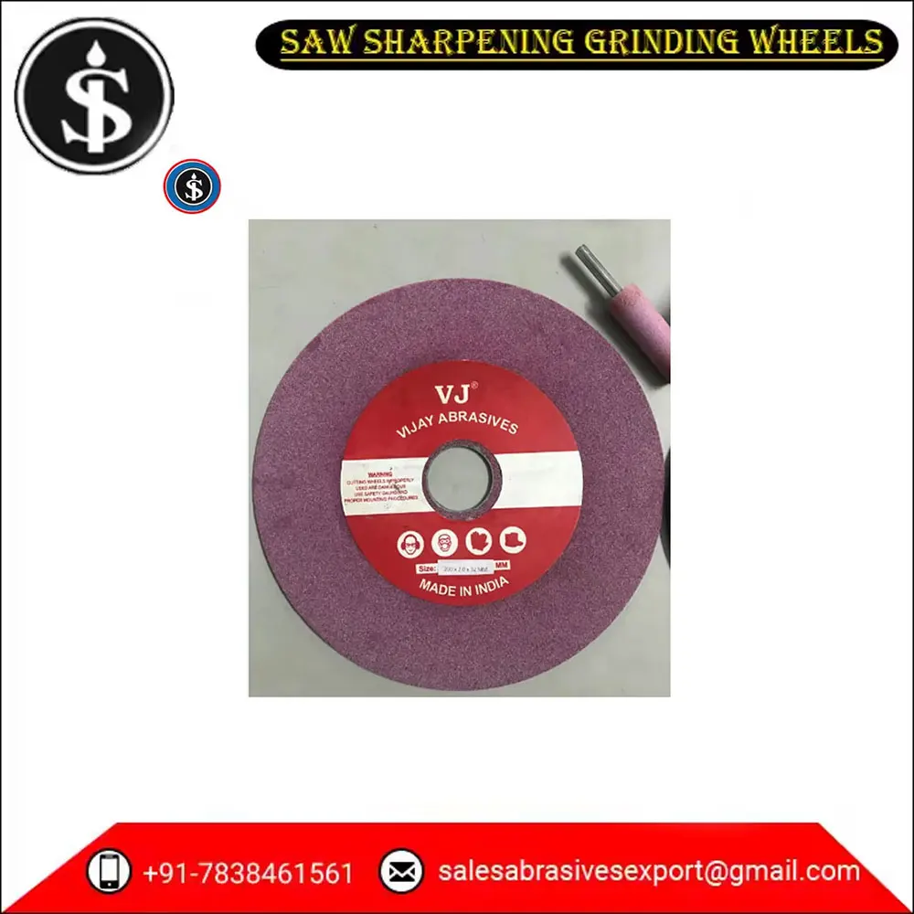 Factory Direct Sale High Grade Customized Size Saw Sharpening Abrasive Grinding Wheels