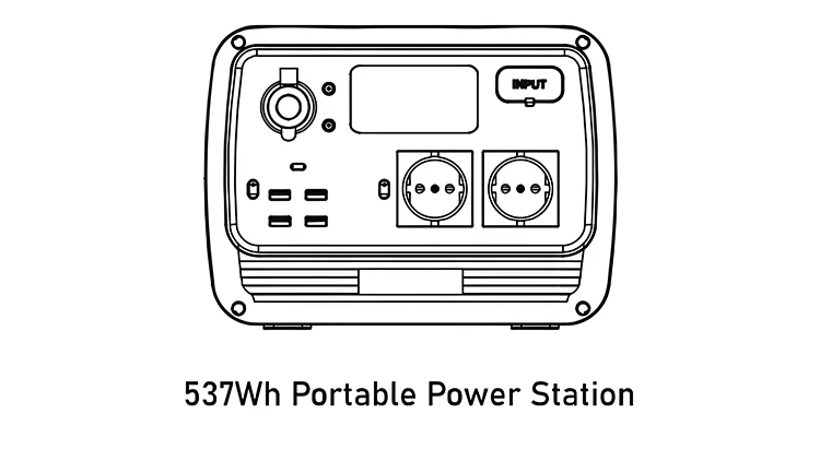 Automobile Emergency Outdoor Multifunctional Convenient Wireless Mobile Power Supply