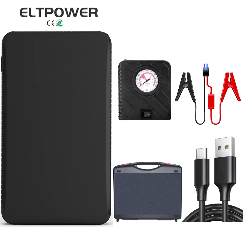 Eltpower 12v 1500a Multi-function Jump Starter Power Bank Battery Jump ...