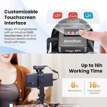GODOX Magic XT1 Wireless Lavalier Microphone detail image