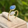 Arco Iris y Calcedonia azul