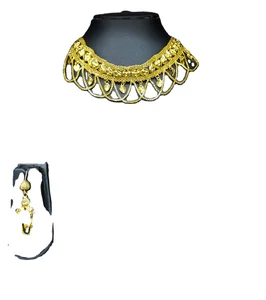 High Quality Exclusive Gold Fashion Simple Wedding Necklace Link Chain With Pearls Wholesale Ready Ship Jewellery Box Packaging