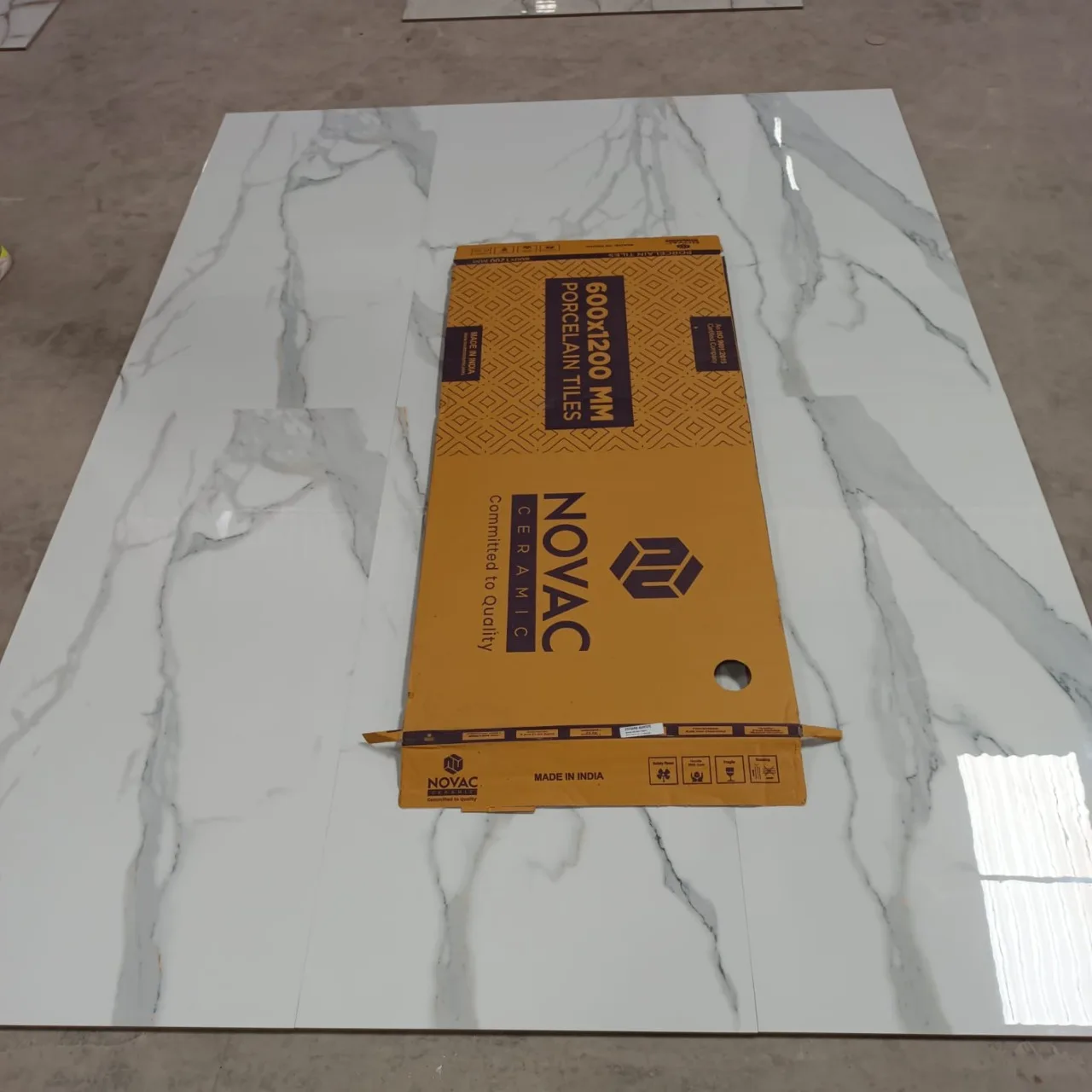 Arbescato Silver In 60x120 Cm Digital Glazed Polished Porcelain Tiles ...