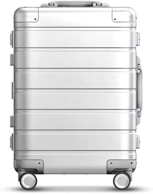 Xiaomi シルバー アルミニウム キャリーカート Original Xiaomi 20inch Travel Suitcase Men Women Business Trunk
