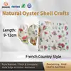 French country style-red flowers and blue stars