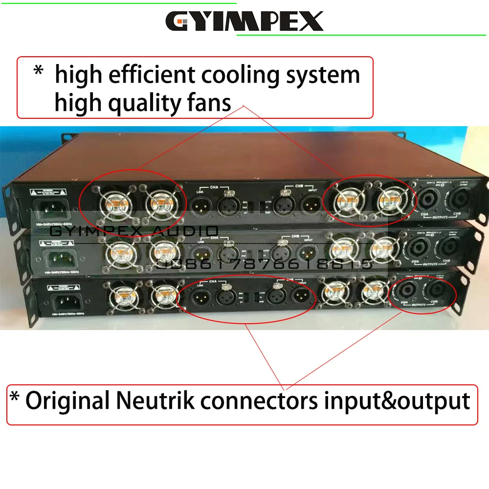 プロオーディオツーリンググレード900W8ohm 1500w 8ohm1Uクラス