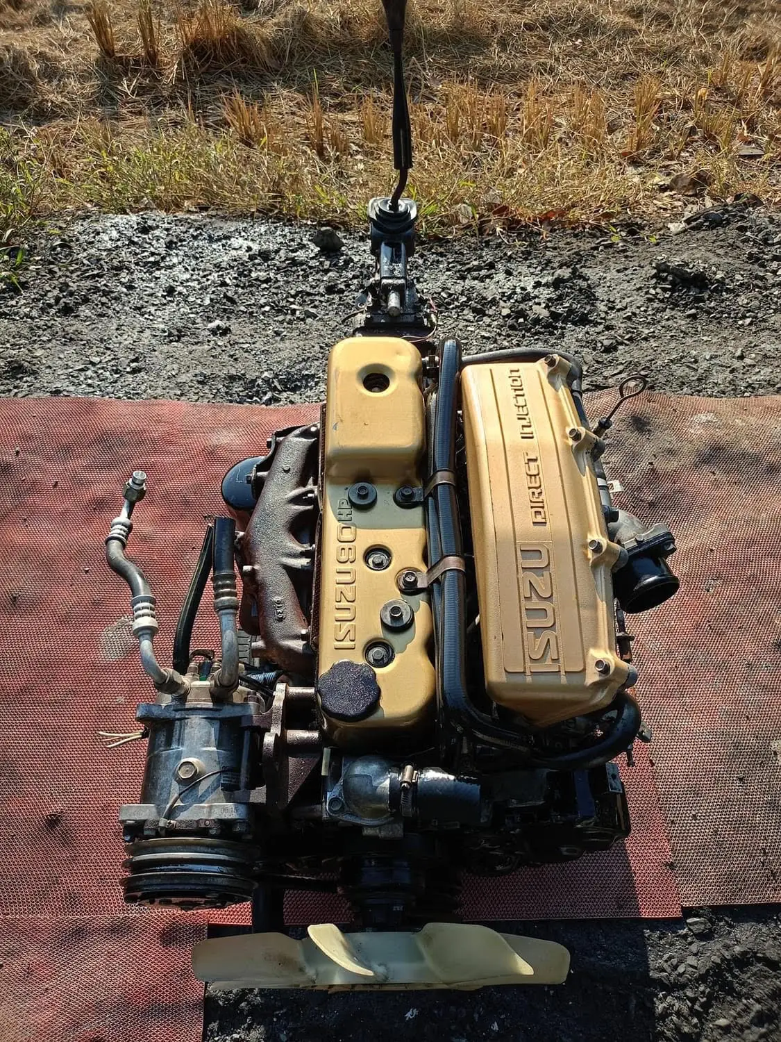 Isuzu Used 4JA1 Diesel Engine Assembly 4 Cylinder for Car Application