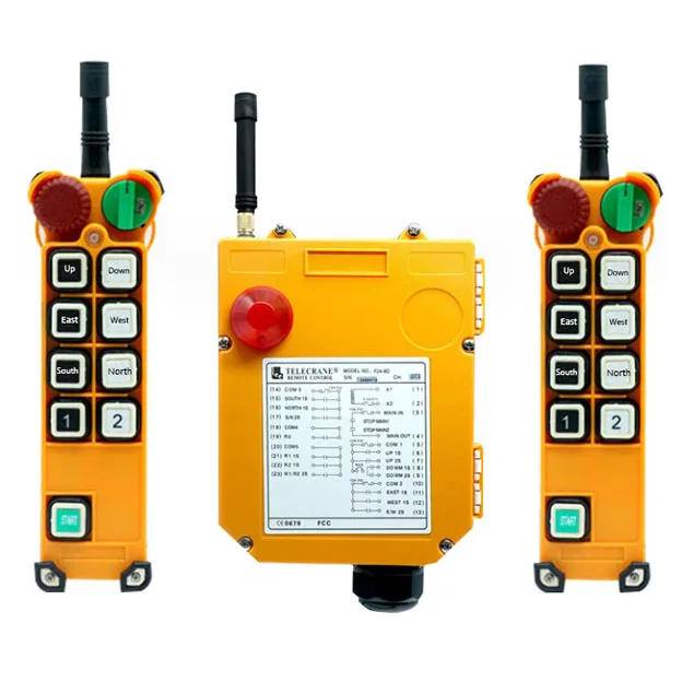 F24-8D for Hoist Crane 2 Transmitter 1 Receiver Industrial Crane Wireless Remote Control Switch-122099