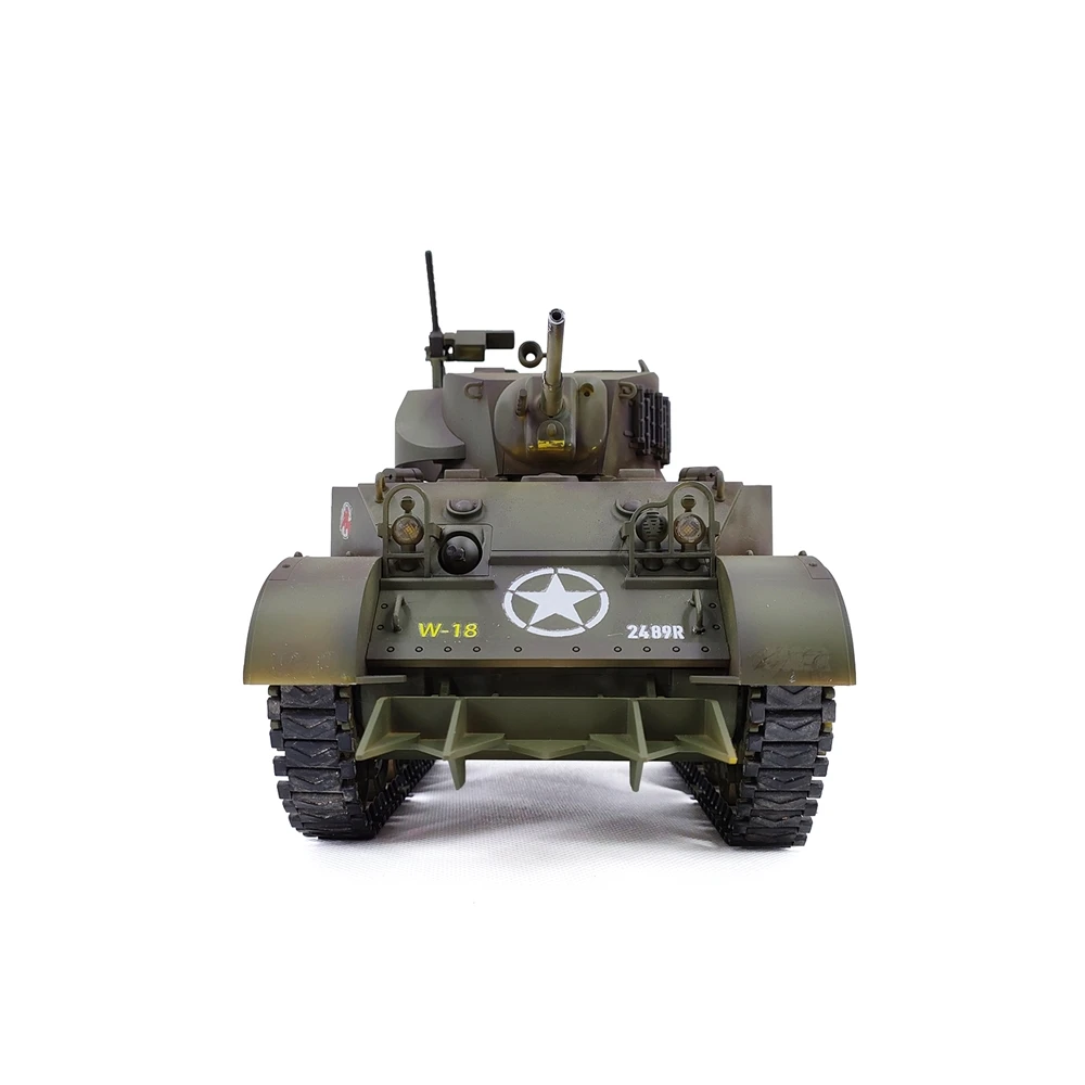 COOLBANK 1/16 RC M5 スチュアート 軽戦車 迷彩仕様 Coolbank M5A1 1