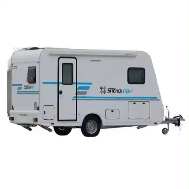 Best Sellers Full-size Profile steel structure Caravan Trailer For Sale Camper Trailer Offroad Motor Home Van Made In Austria