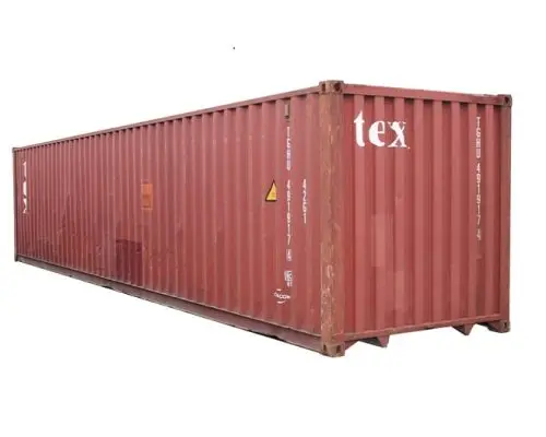 Large Storage Shipping Containers 20 Foot 40 Feets 40 Hc Container in China