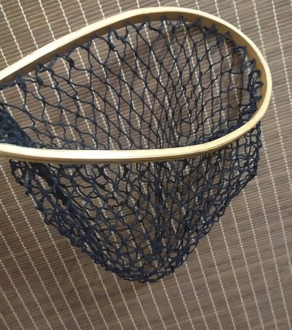 High Quality Customize Wooden Fly Fishing Trout  Net with Unique Net