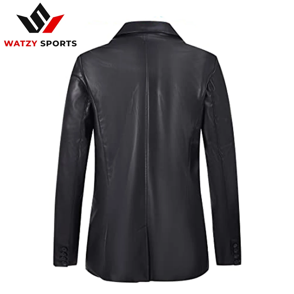 Wholesale Womens Faux Leather Blazer Jacket Plus Size 2022 Fall And Spring Fashion Casual Loose