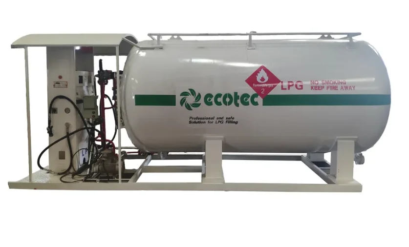 ECOTEC LPG Skid with LPG Dispenser for Sale