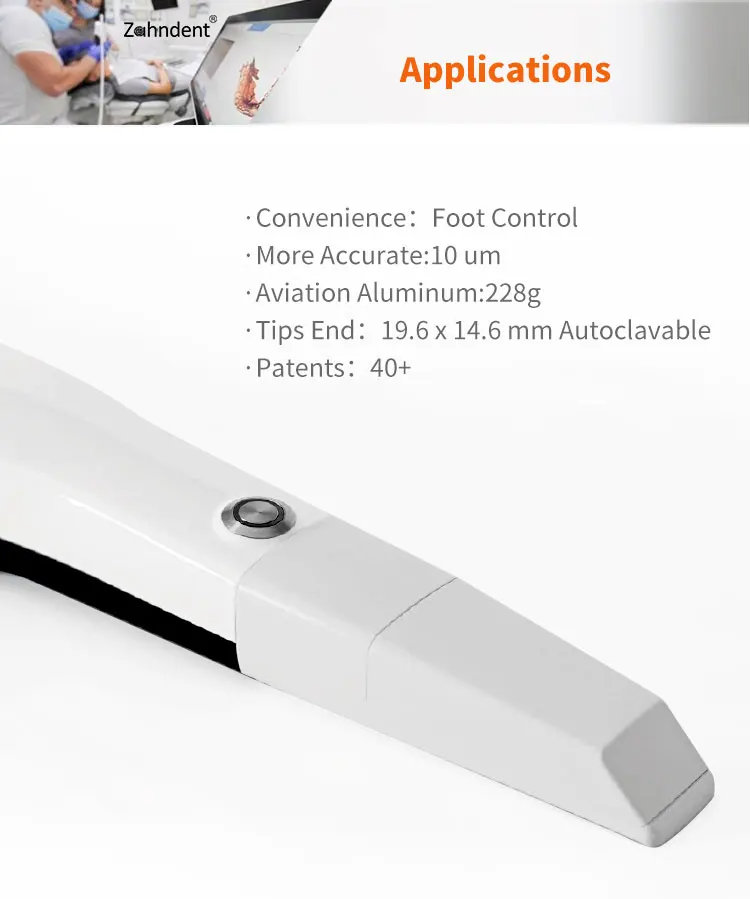 Dental Cad Cam System Zd-r2 Dental Lab Scanner 3d Dynamic Intraoral ...