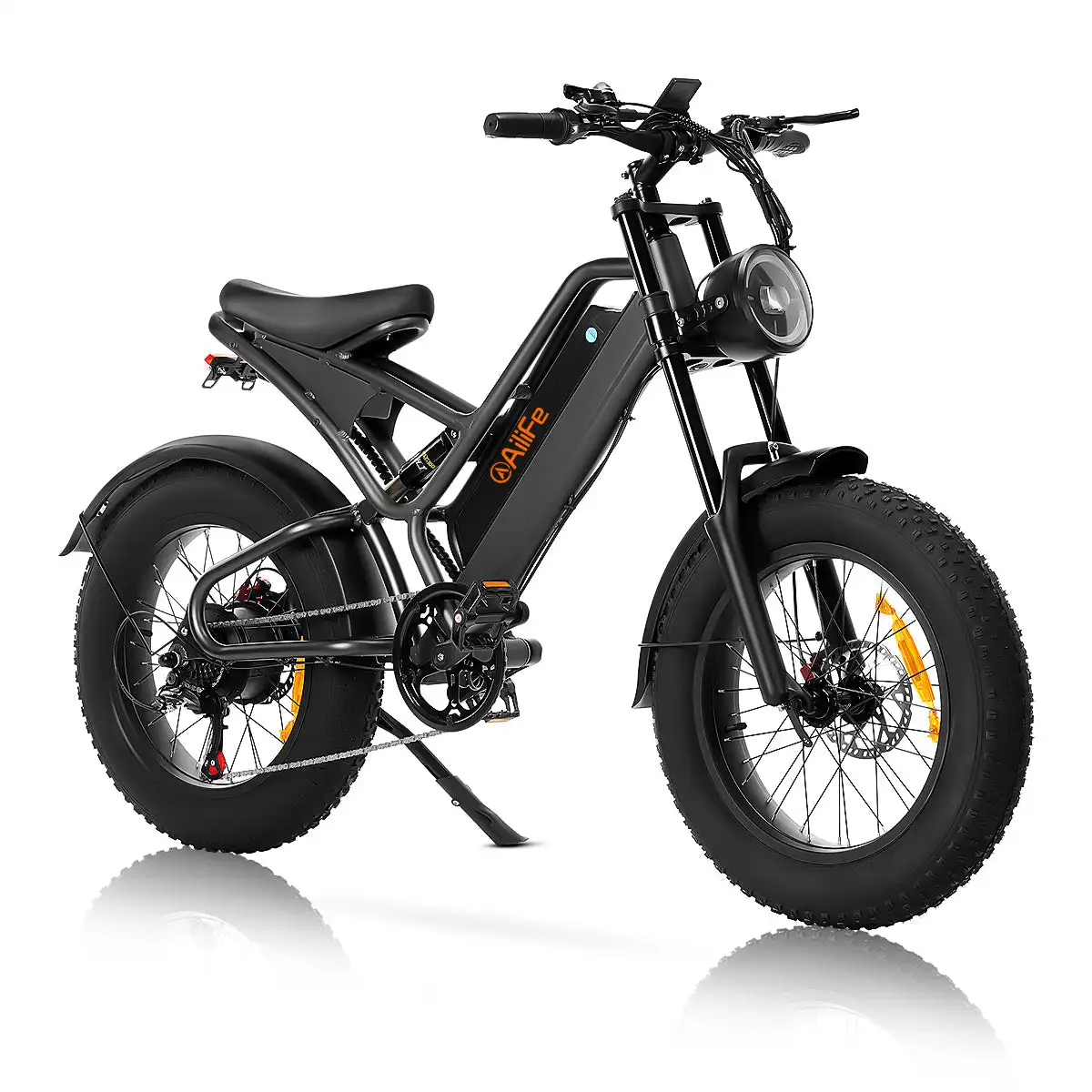AILIFE X20B Electric Mountain Bike 20-Inch 1000W Motor 48V 15Ah Battery