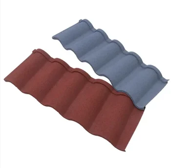Huang Jia Brand stone coated metal roofing tiles roman metal roof tile