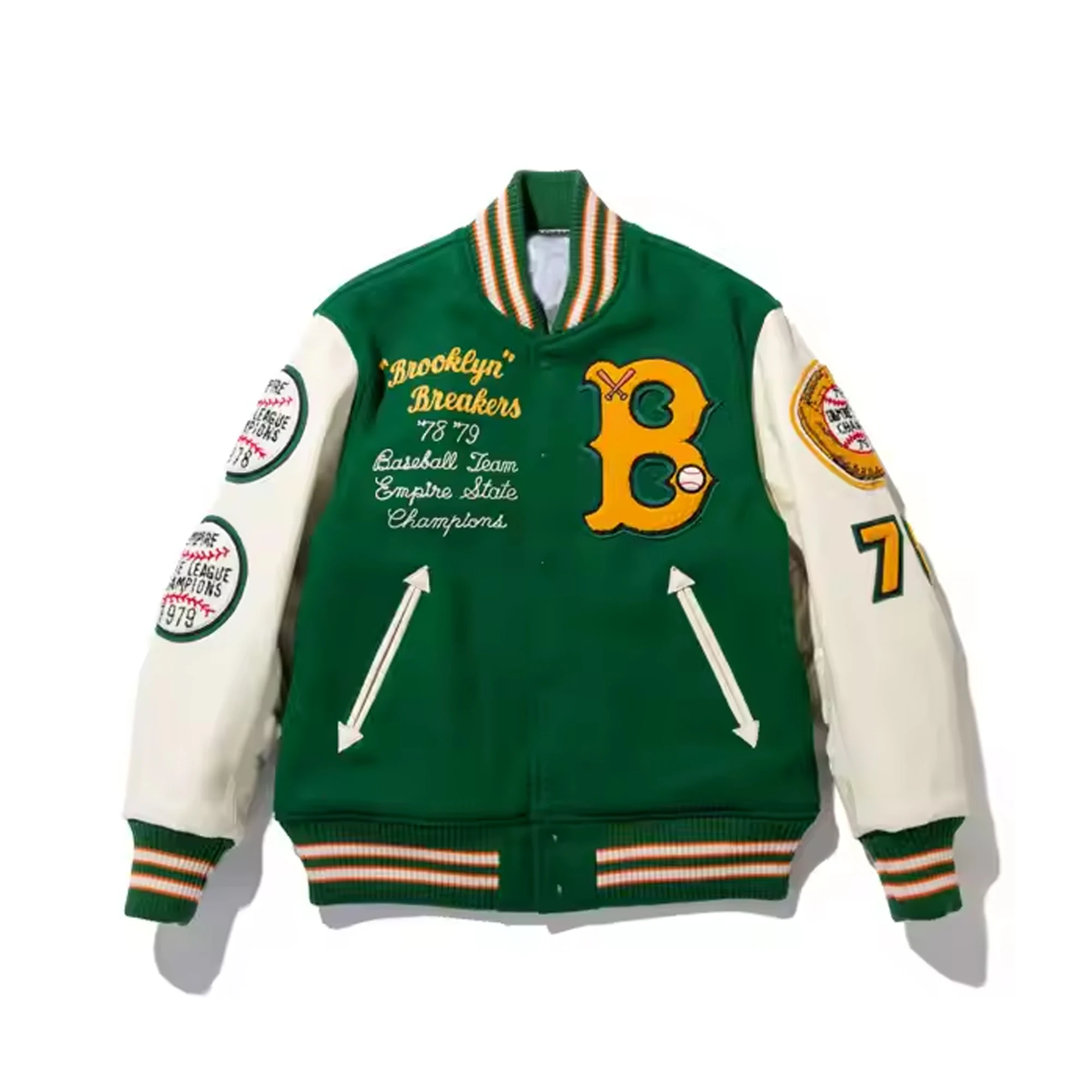 2025 OEM Oversized Varsity Jacket - Breathable Outdoor Man