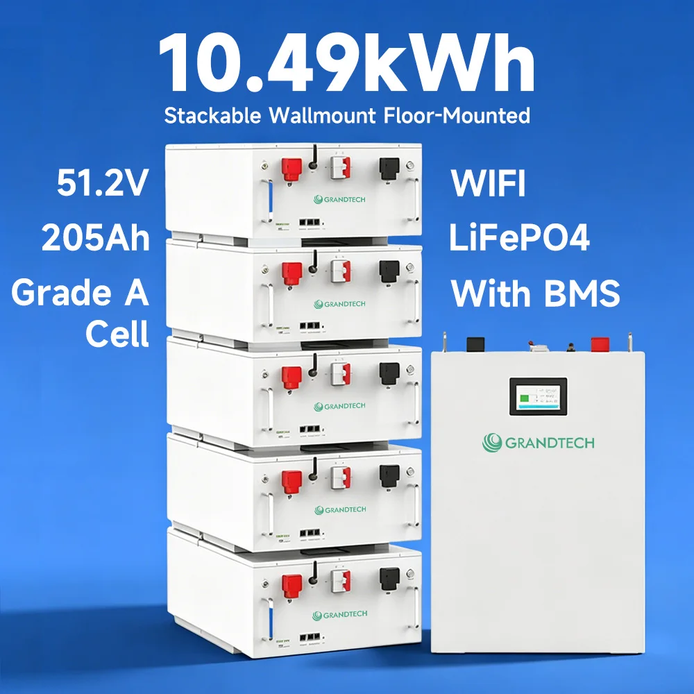 batteria da 51,2 V, 10 kWh, 20 kWh, 16 kWh, 314 Ah, 30 kWh e 50 kWh; sistemi verticali mobili per l’accumulo domestico di energia solare con batterie al litio LiFePO4