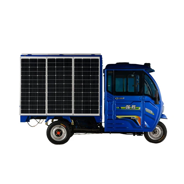 Solar Rikshow Alibaba.com: QSD 1000W solar-powered electric cargo tricycle, 3-wheel ...