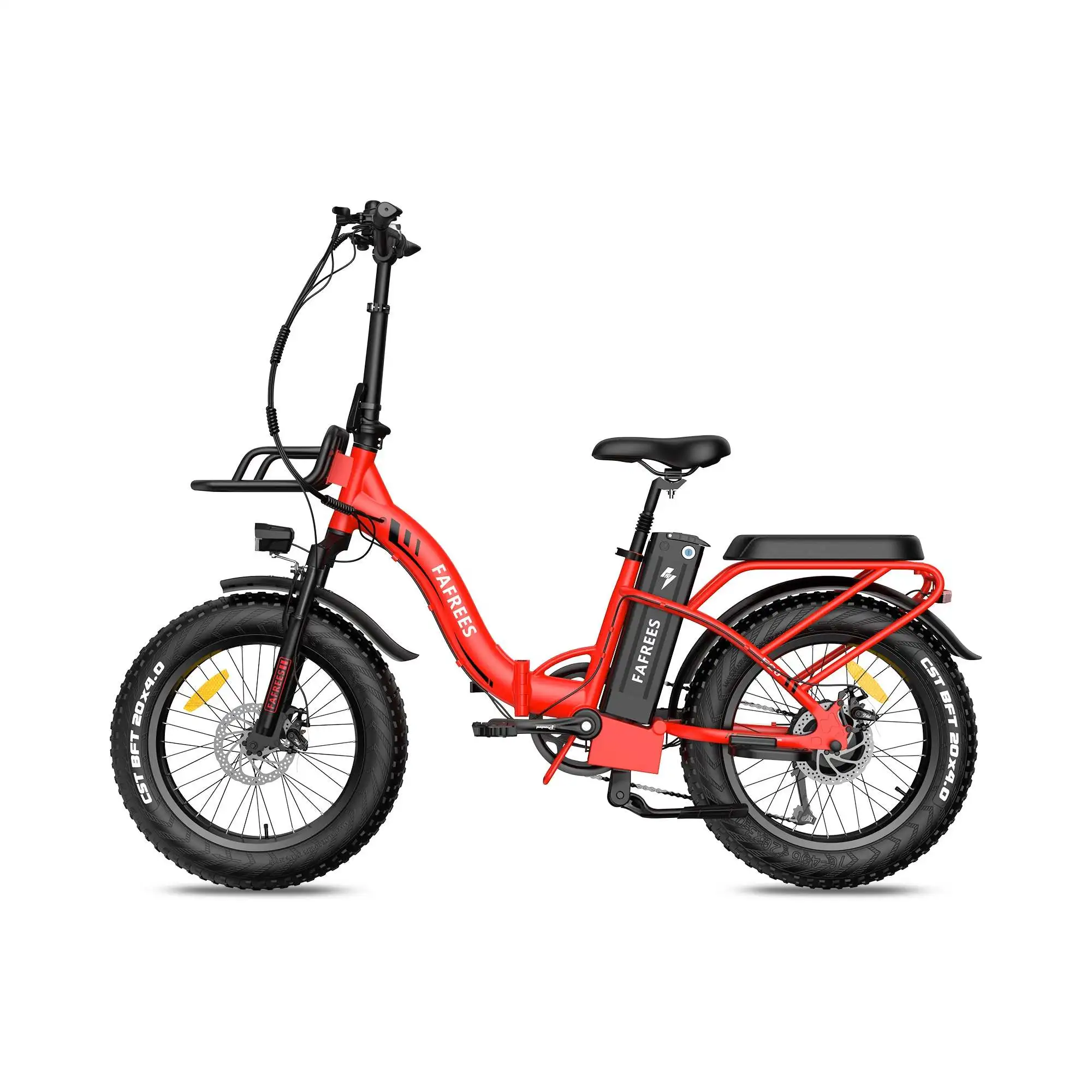 Fafrees F20 Max Electric Folding Bike with Integrated 7-Speed Lithium Battery Aluminum Alloy Frame Free Shipping UK Product
