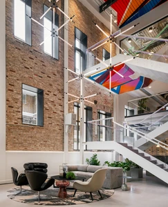 ECOJAS New Modern design Structural aesthetics decoration Custom Diy chandelier