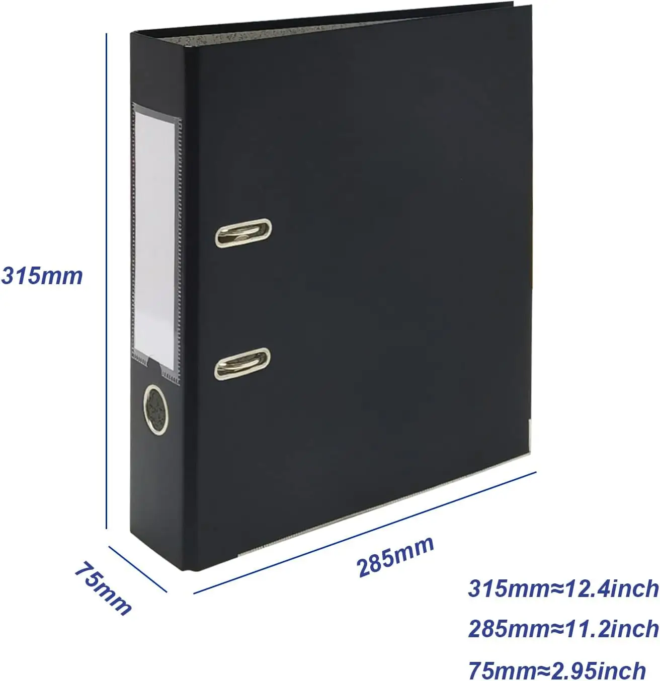 Classeurs Et Chemises Classeur A5 élastiques (5 Couleurs) - Polypropylène 100% Recyclable - 24x19cm - Pour Factures/reçus Pochette Plastique A5