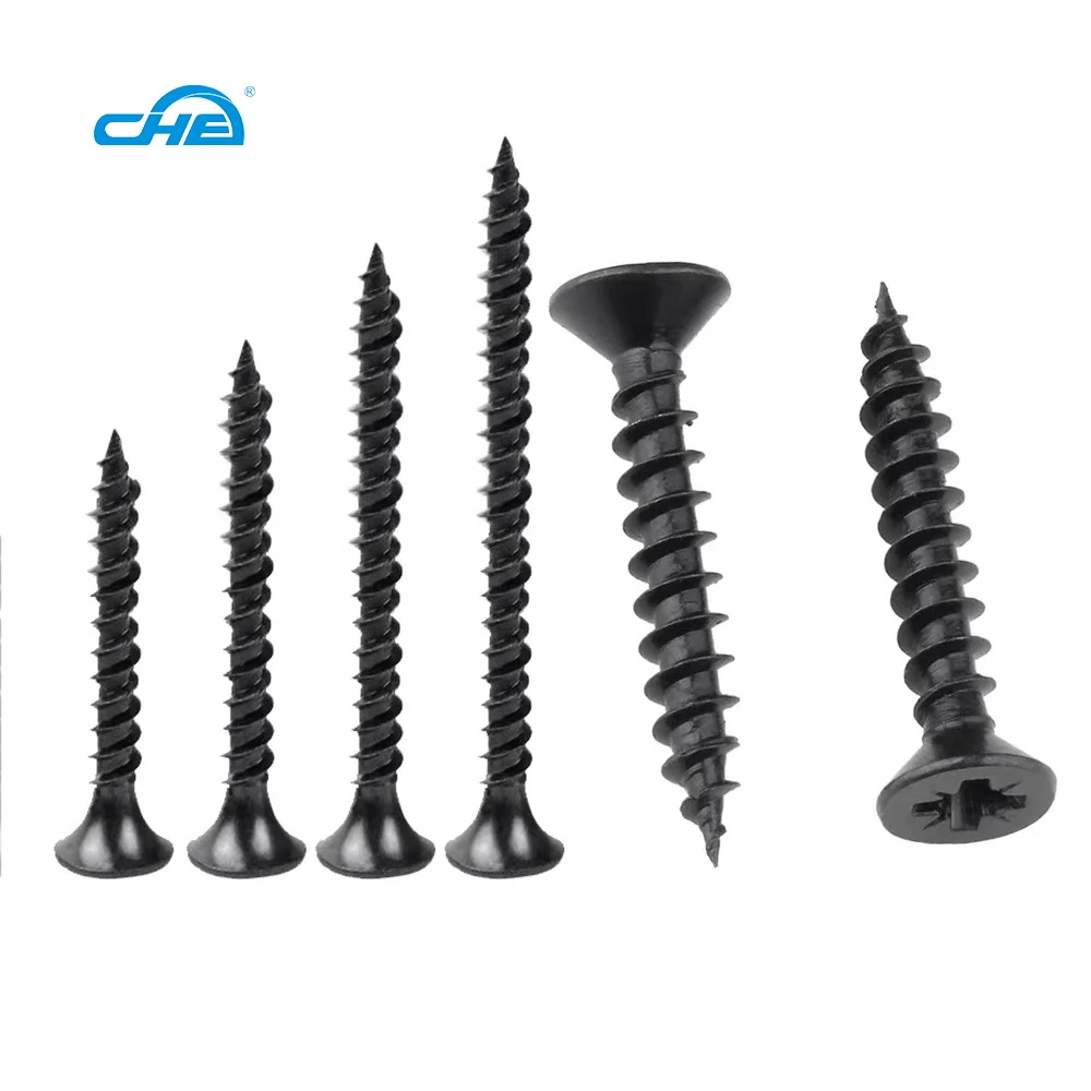 Wholesale flat head wood screws brass plated phillips dry wall 3 inch wood screws countersunk head toy chipboard wood lag bolts