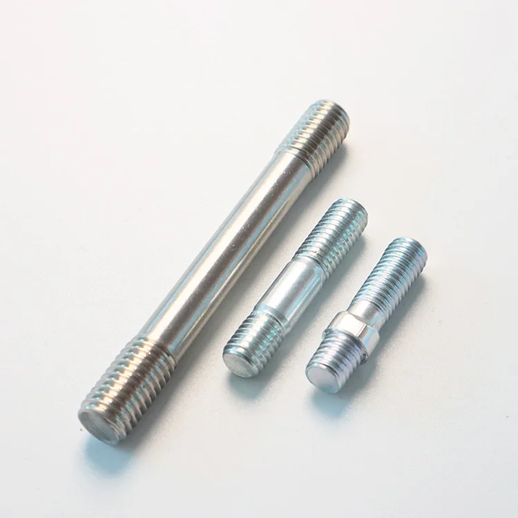 Handan Fastener Factory DIN933 DIN933 Wheel Stud Bolt Caterpillar Stud Bolt and Nut