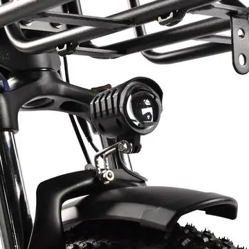 K201 E-Bike Cityrad KAISDA Klapprad 20 Zoll Elektrofahrrad mit 36V 20.8Ah Abnehmbarer Akku