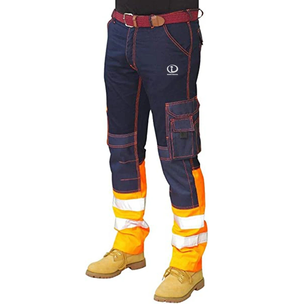 Pant Men Casual Working Safety Electric Worker Cloths Streetwear Safety Trouser Pants Outdoor