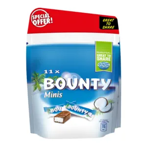 Premium Boun ty coconut filled chocolates with melt-in-mouth experience