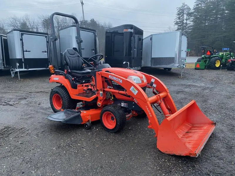 Used kubota Lawn Mower 4x4 Small Tractor with Front End Loader Backhoe Kubota Tractors Trucks Agriculture Mini Farm Tractor
