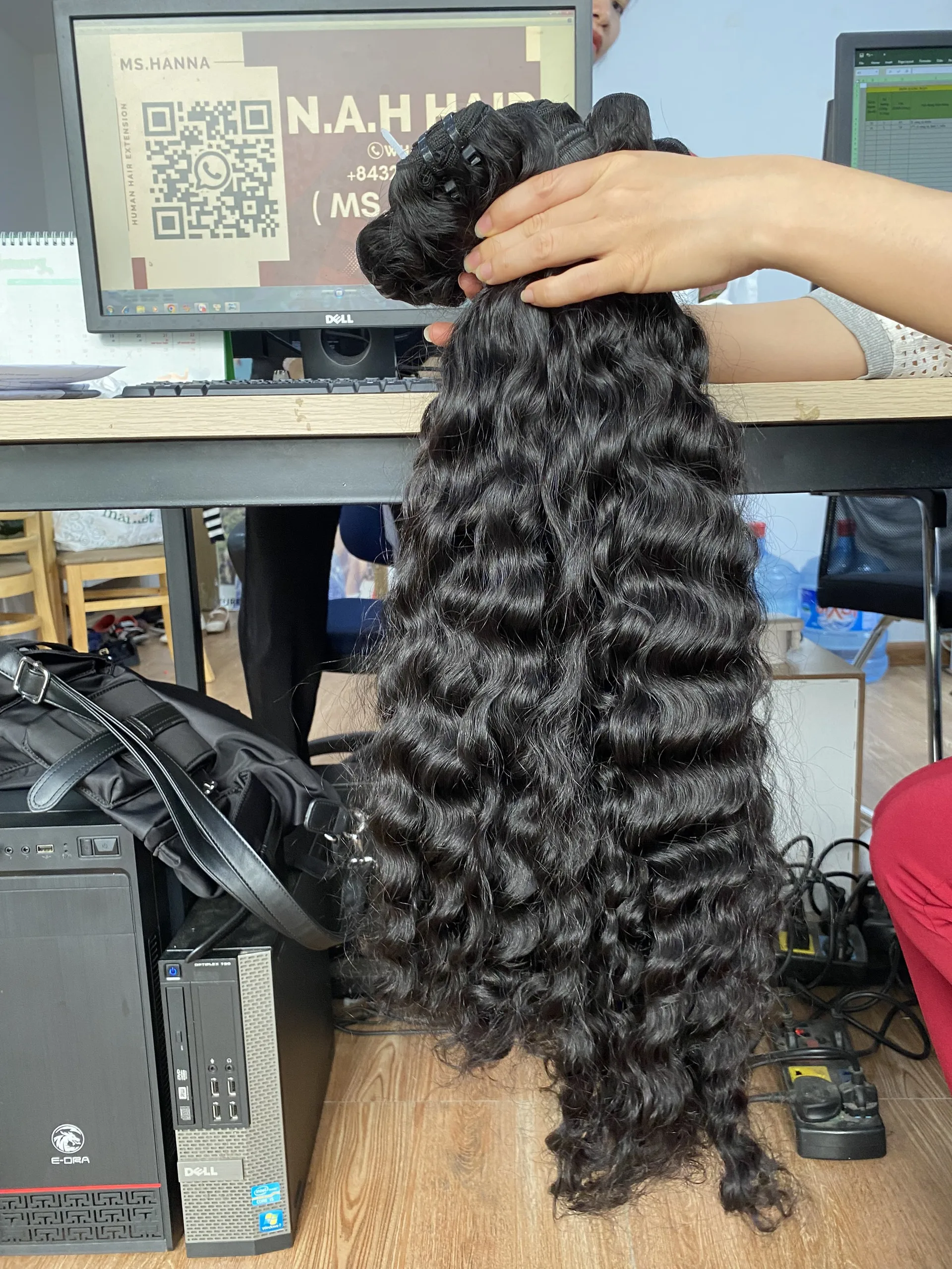Best Quality Vietnamese Hair One Side From Top To Bottom Extension Tape ...