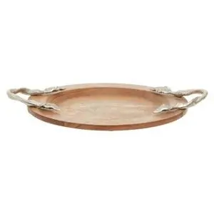 Set of 3 Classic Design Ramadan Food Serving Tray Large Size Home Decorative Wooden Serving Tray at Competitive Price