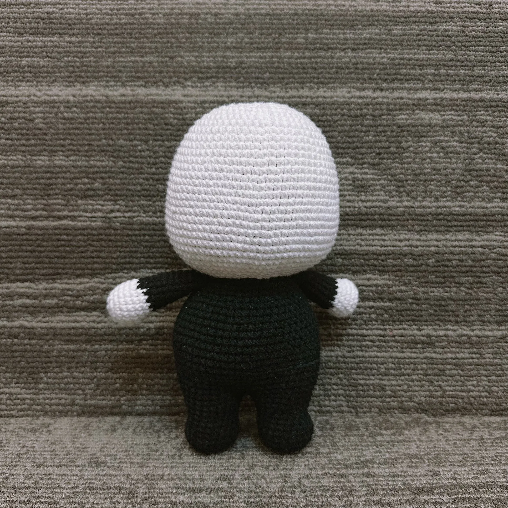 2024 New Arrival Factory Direct Price Handmade Amigurumi Doll Skull Skeleton Gothic Spooky Crochet Toy Monster Halloween Gift