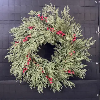 wholesale wreaths for front door christmas ZR3569
