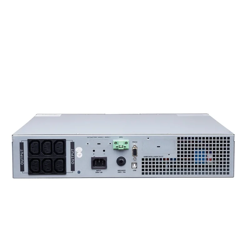 High Frequency Online UPS 10-20kVA | LiFePO4 48V 200Ah | Rack/Tower Convertible for Edge Data Centers | 94% Efficiency